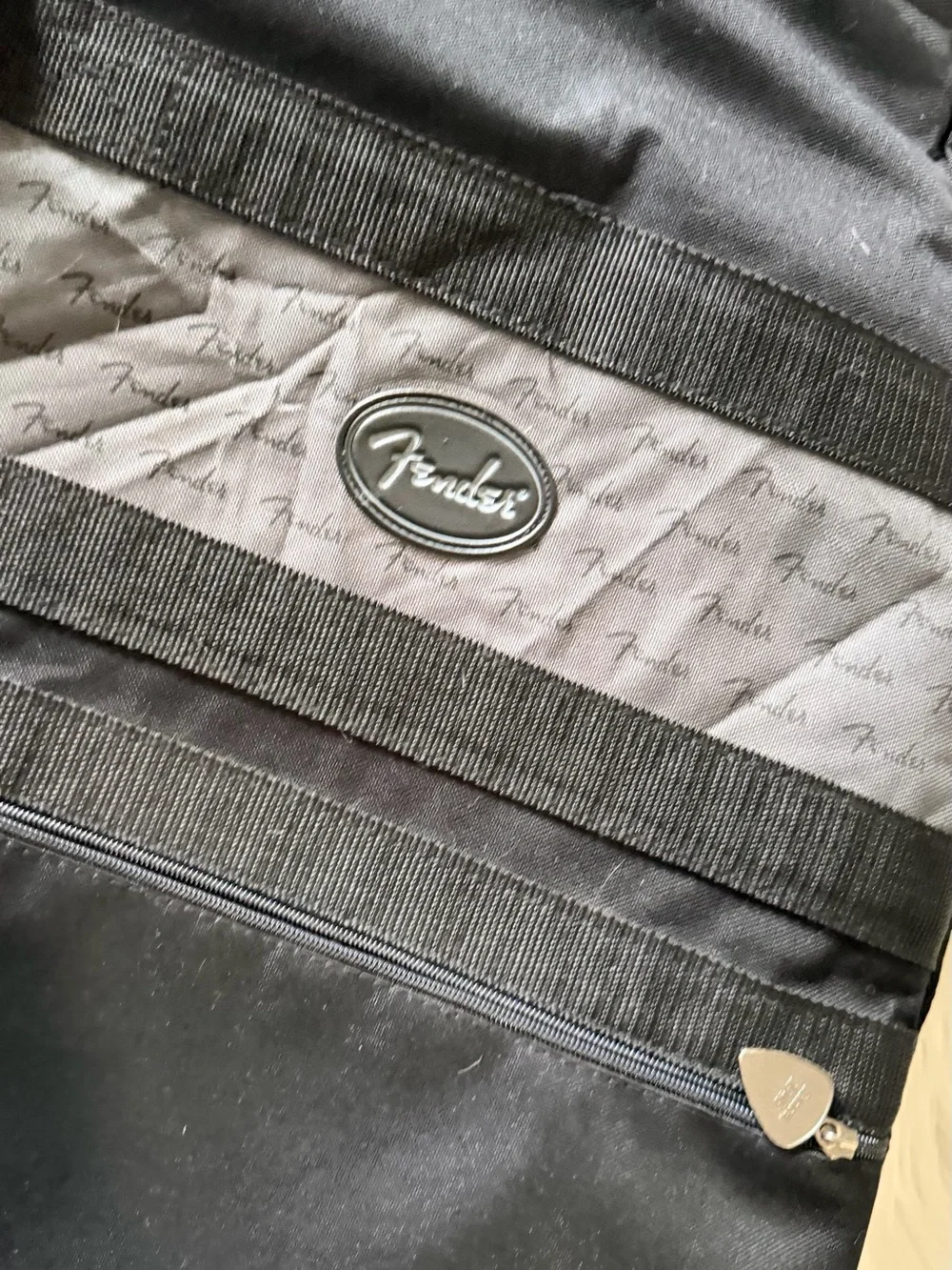 Fender Black and Gray Padded Guitar Gig Bag